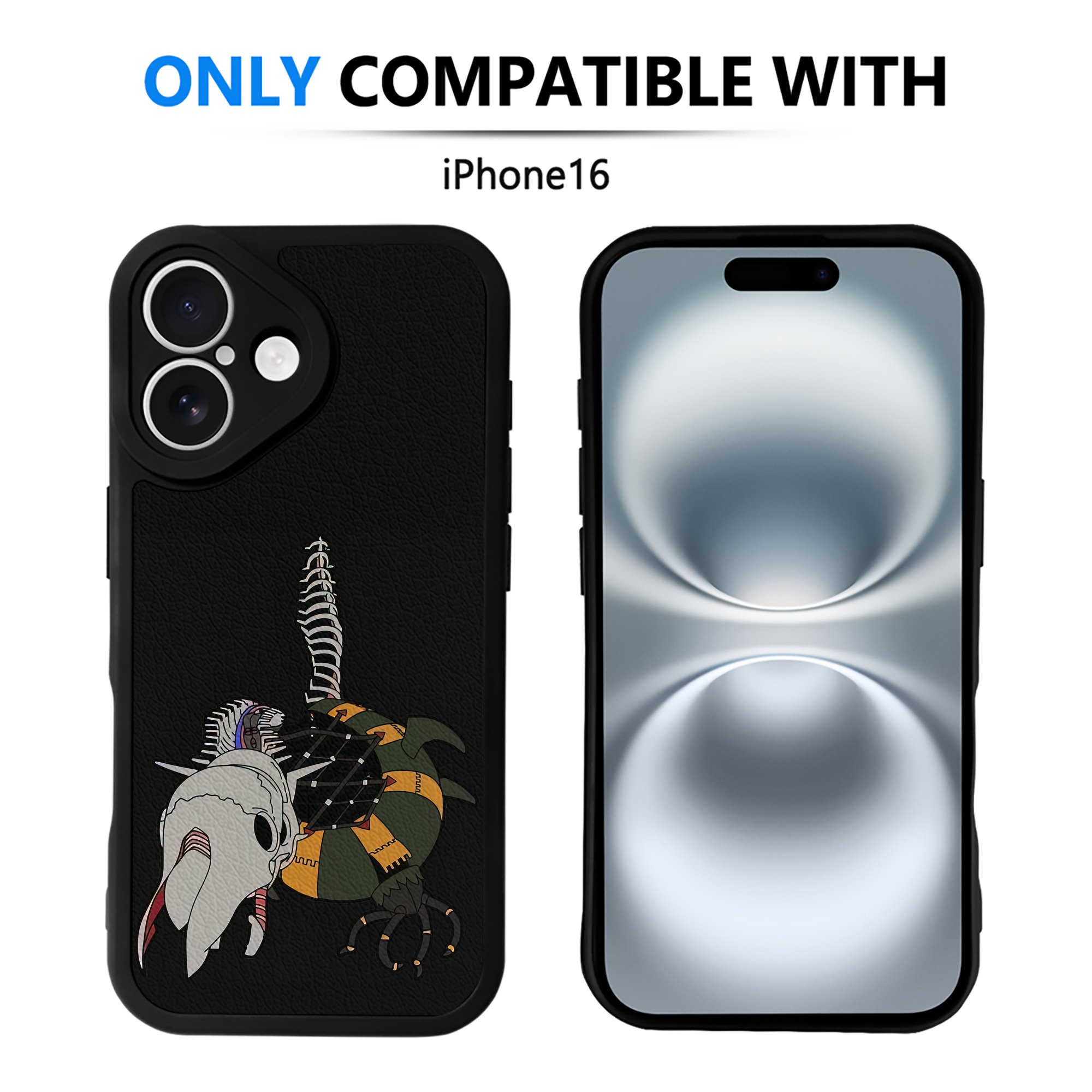 （画像用） EVA 新世紀エヴァンゲリオン 【iPhone 16シリーズ対応】シリコンスマホケース（レザー調） 材質：シリコン